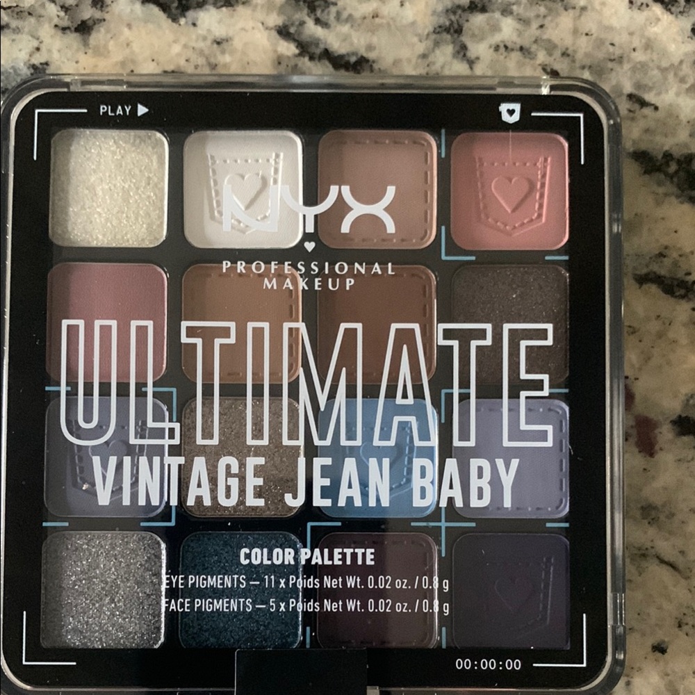 NYX Pink and Brown Eyeshadow Palette Ultimate Collection